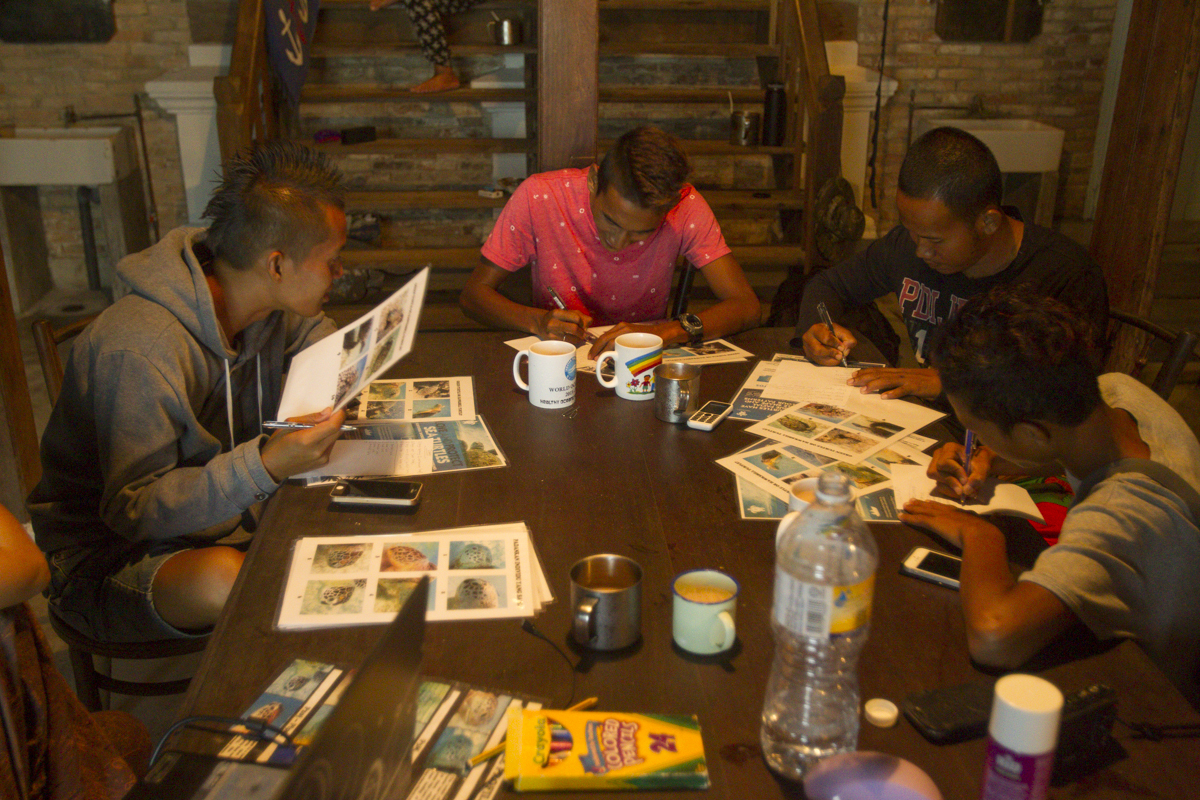 Training on species identification and photo ID methods